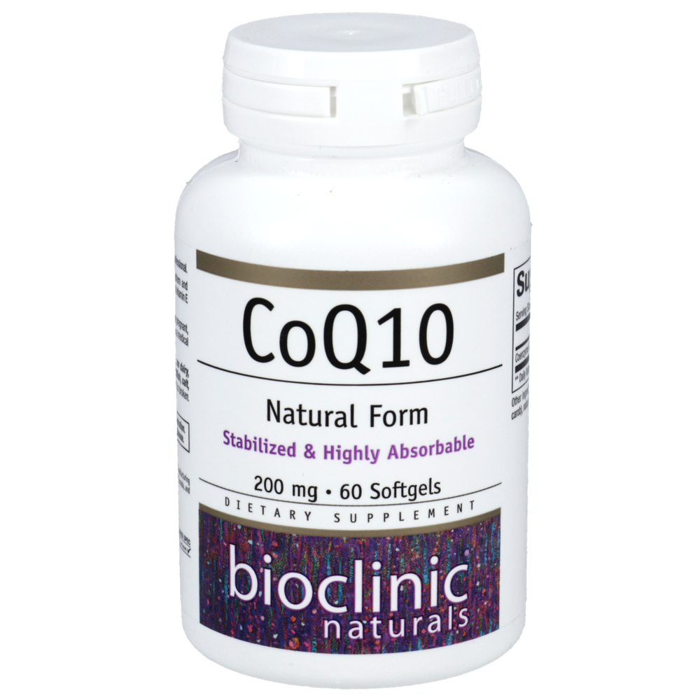 Bioclinic Naturals - CoQ10 200mg 60 Softgels