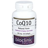Bioclinic Naturals - CoQ10 200mg 60 Softgels