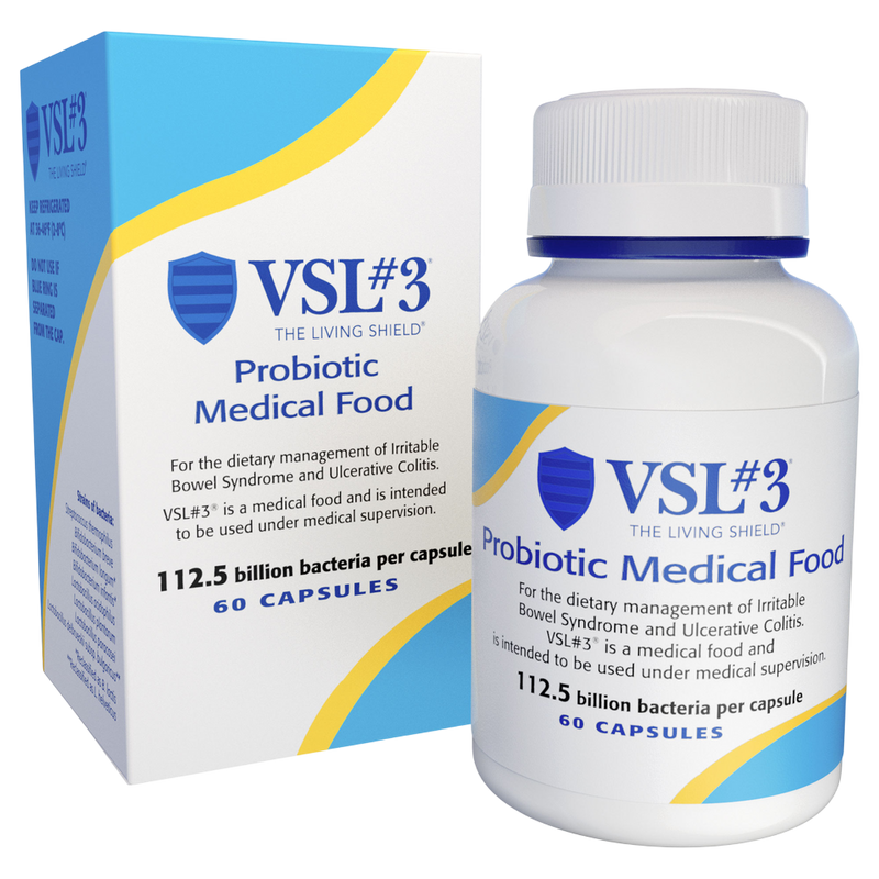 VSL#3 - High-Potency, Multi-Strain Probiotic Capsules (112.5B CFU)