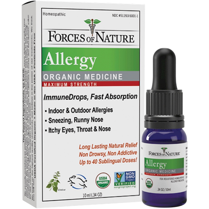 Forces of Nature - Allergy Maximum Strength Org