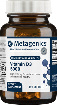 Metagenics - Vitamin D3 5000 120 Softgels