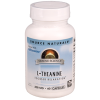 Source Naturals - L-Theanine 200mg