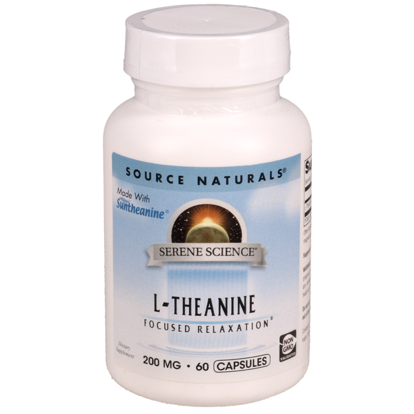 Source Naturals - L-Theanine 200mg