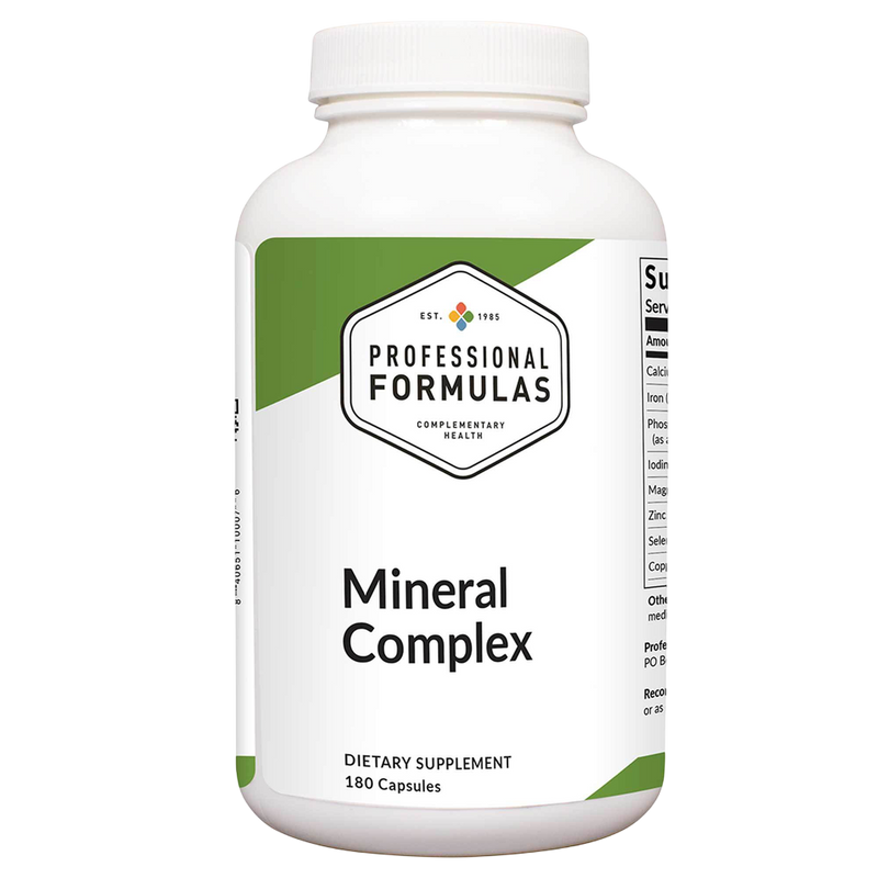 Professional Formulas - Mineral Complex 180 capsules