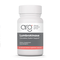 Allergy Research Group - Lumbrokinase Circulatory Systemic Enzymes 60 capsules