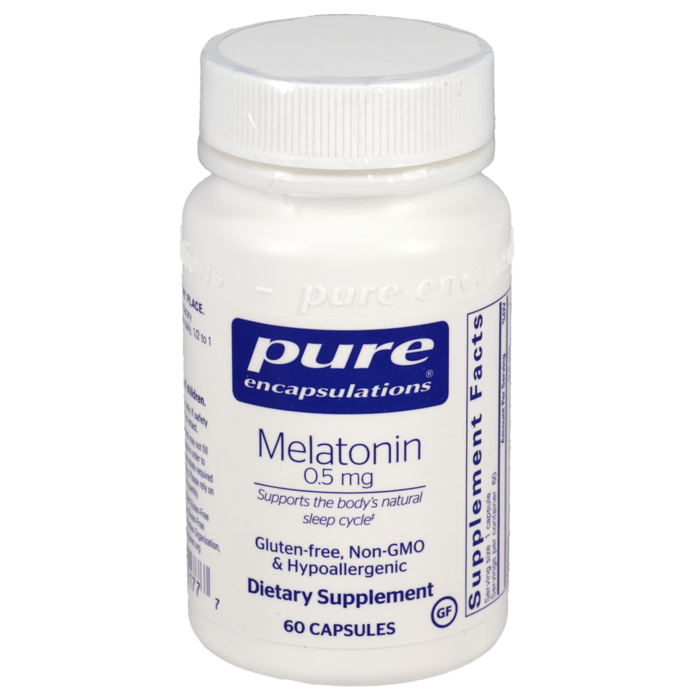 Pure Encapsulations - Melatonin 0.5mg 60 capsules
