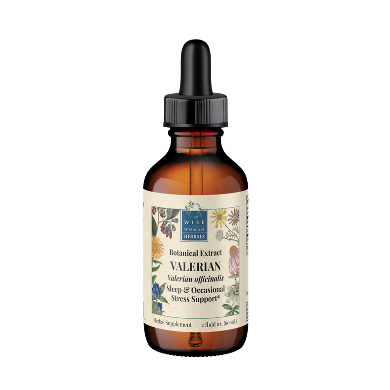 Wise Woman Herbals - Valeriana officinalis - valarian 60 Milliliters