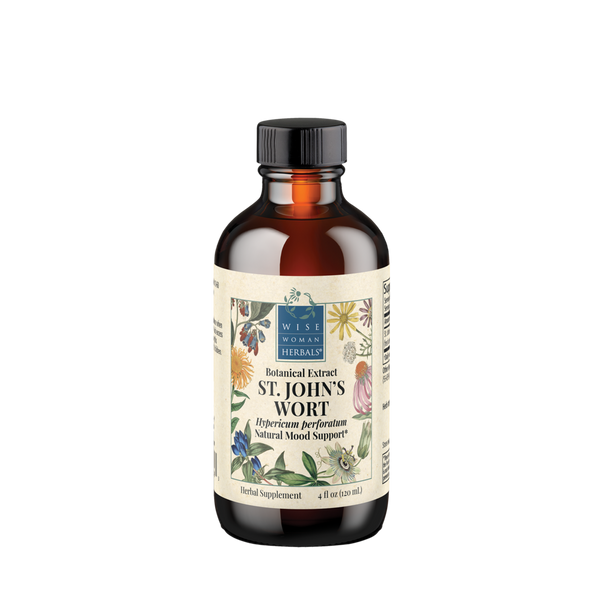 Wise Woman Herbals - Hypericum perforatum - St. Johns wort 120 Milliliters