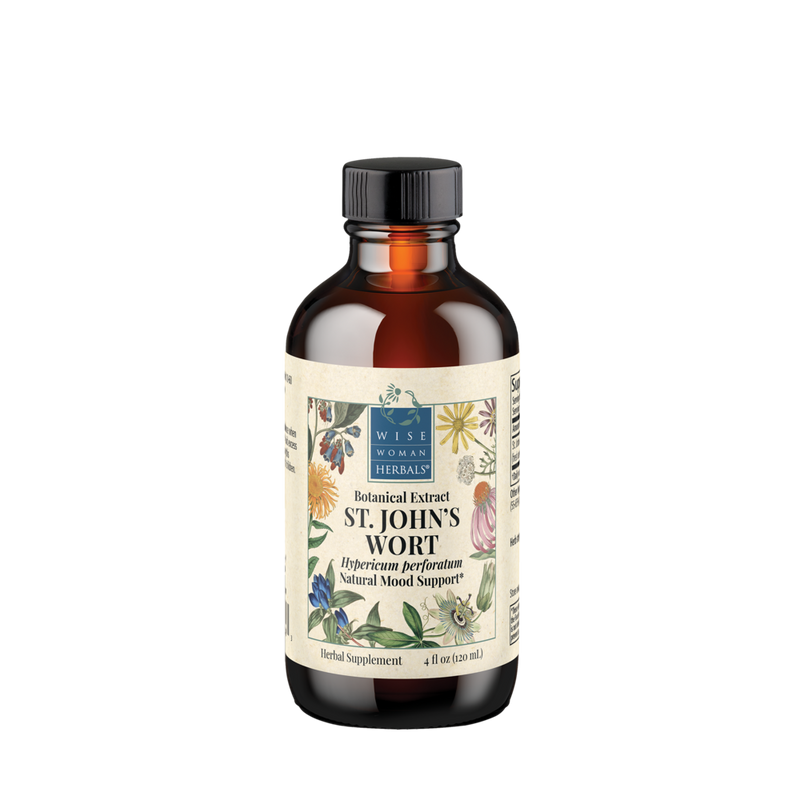 Wise Woman Herbals - Hypericum perforatum - St. Johns wort 120 Milliliters