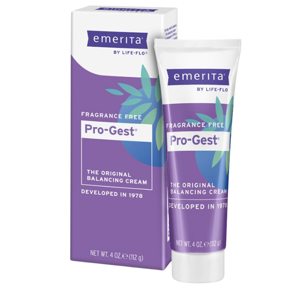 Emerita Pro-Gest paraben free 112 Grams front