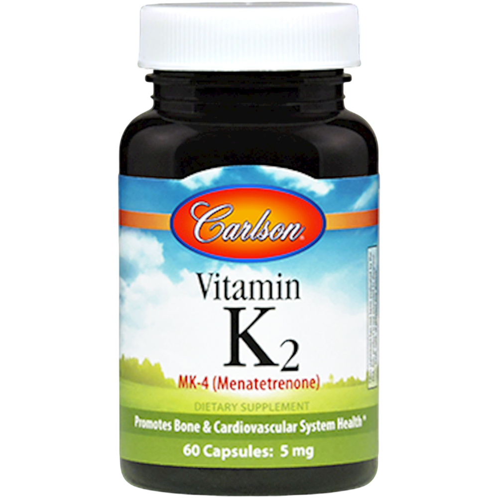 Carlson Labs - Vitamin K2 as MK-4 60 capsules