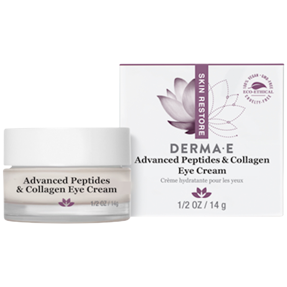 DermaE Natural Bodycare - Advanced Peptides & Collagen Eye Cream