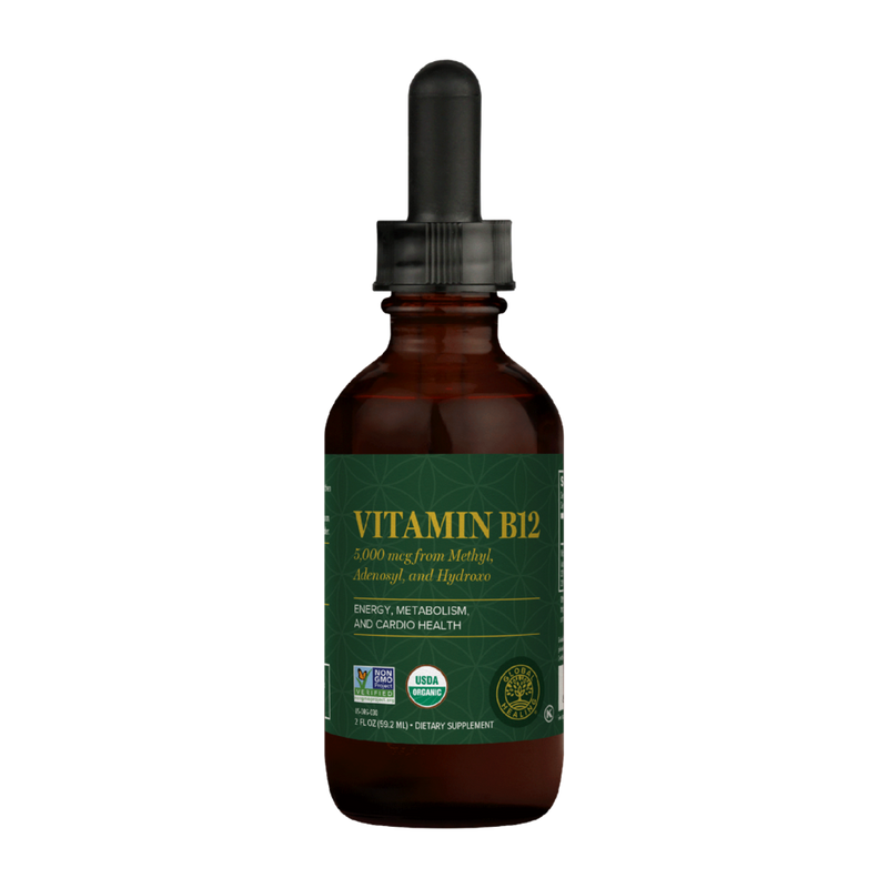 Global Healing Center - Vitamin B12 5000 mcg 59.2 Milliliters