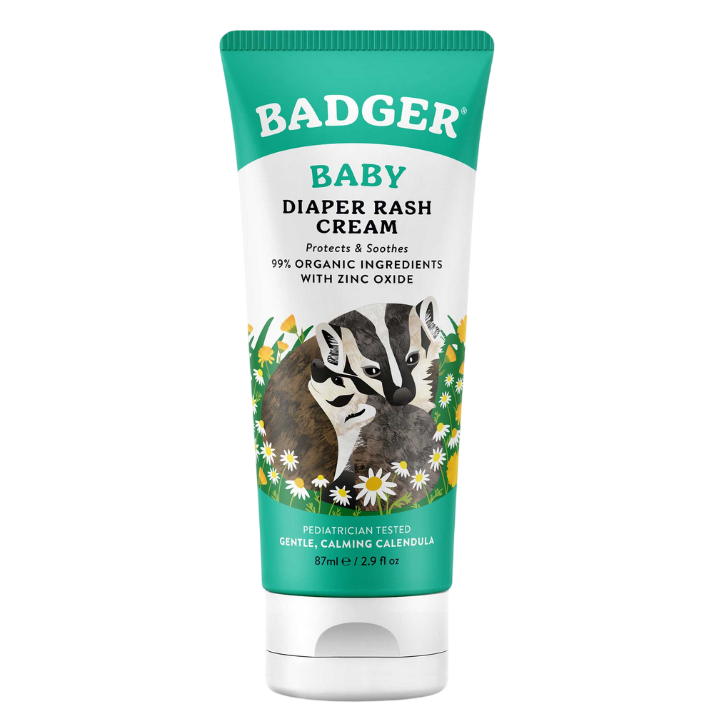 Badger - Diaper Rash Cream with Zinc Oxide