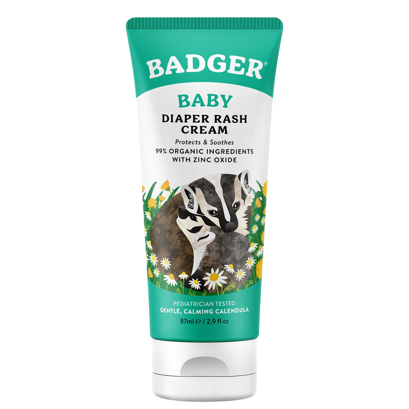 Badger - Diaper Rash Cream with Zinc Oxide