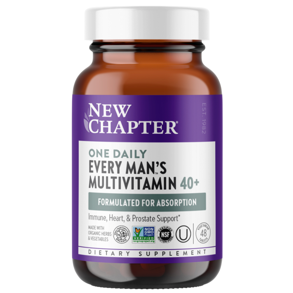 New Chapter Every Man™'s One Daily 40+ 48 tablets front