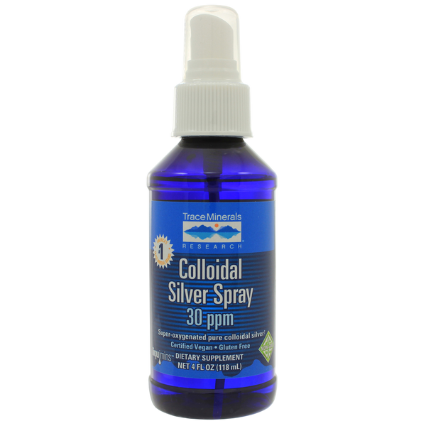 Trace Minerals Research - Colloidal Silver Spray 30PPM
