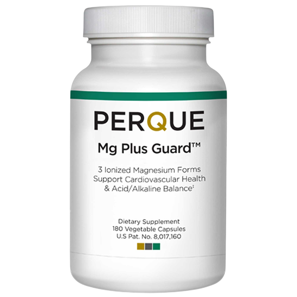 PERQUE® Magnesium Plus Guard 180 capsules front