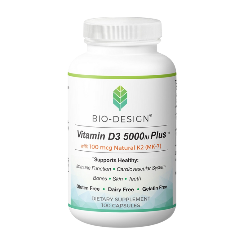 Bio-Design - Vitamin D3 5000 Plus MK-7