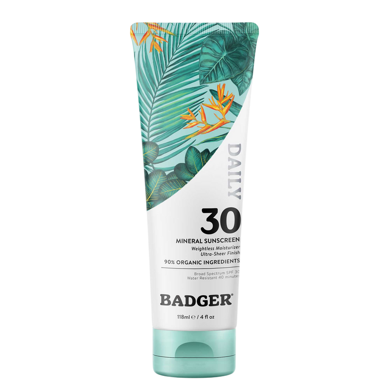 Badger - SPF 30 Daily Mineral Sunscreen Lotion