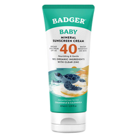 Badger SPF 40 Baby Mineral Sunscreen Cream