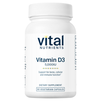 Vital Nutrients - Vitamin D3 5000IU 90 capsules