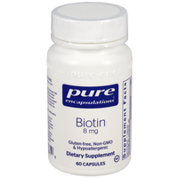 Pure Encapsulations - Biotin 8mg 60 capsules