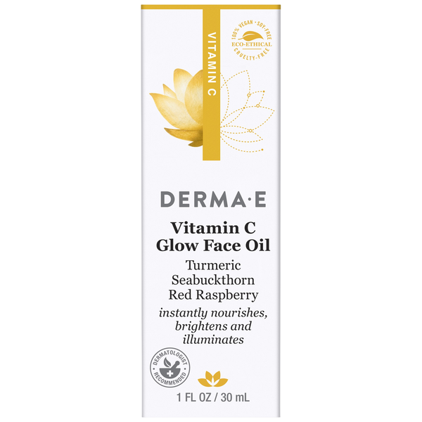 DermaE Natural Bodycare - Vitamin C Glow Face Oil