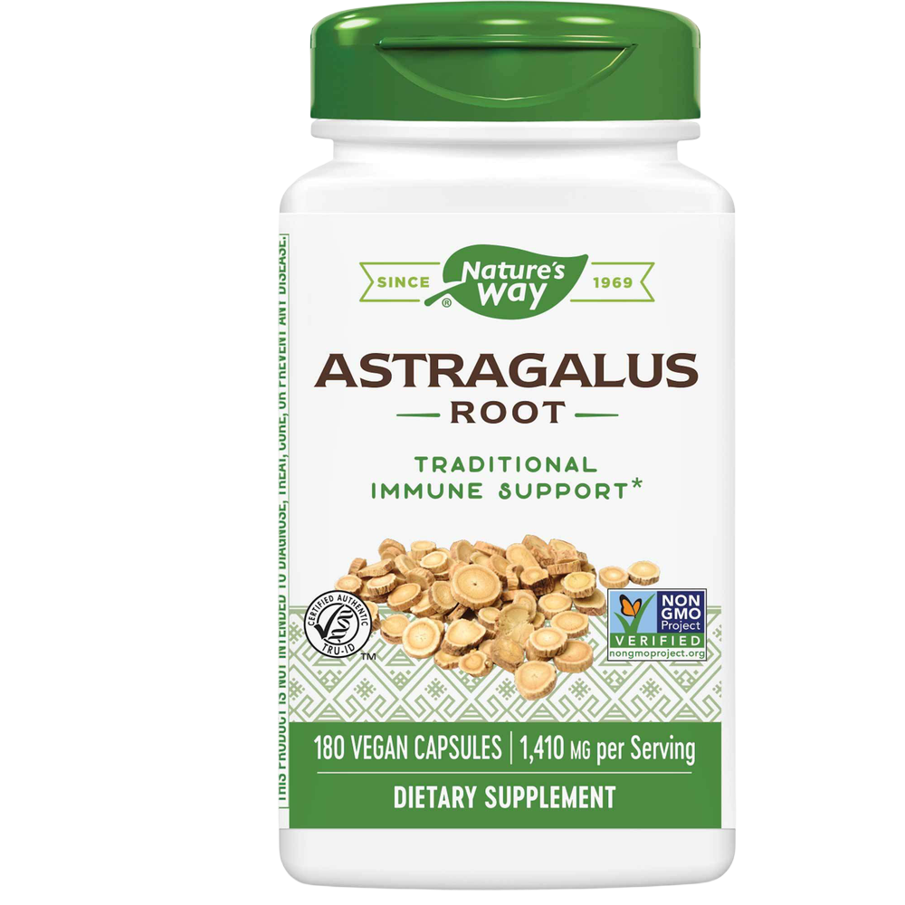 Nature's Way - Astragalus Root 180 capsules