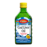 Carlson Labs - Cod Liver Oil Lemon 250 Milliliters