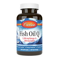 Carlson Labs - Fish Oil Q 60 Softgels
