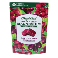 MegaFood - Relax + Calm Magnesium Soft Chews