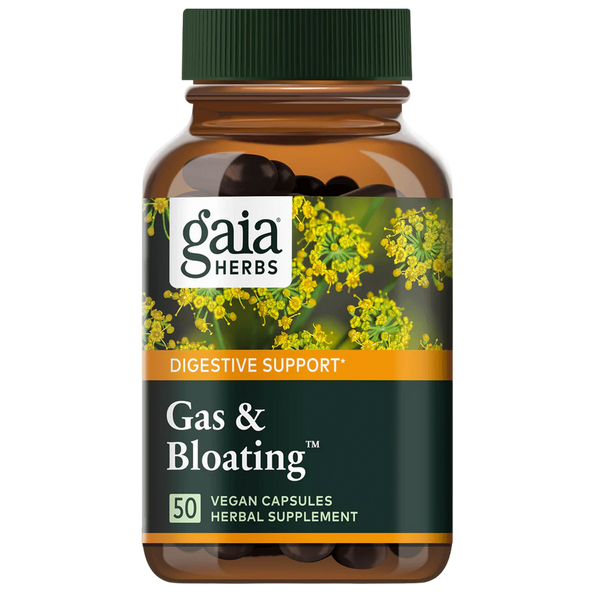 Gaia Herbs - Gas and Bloating Capsules
