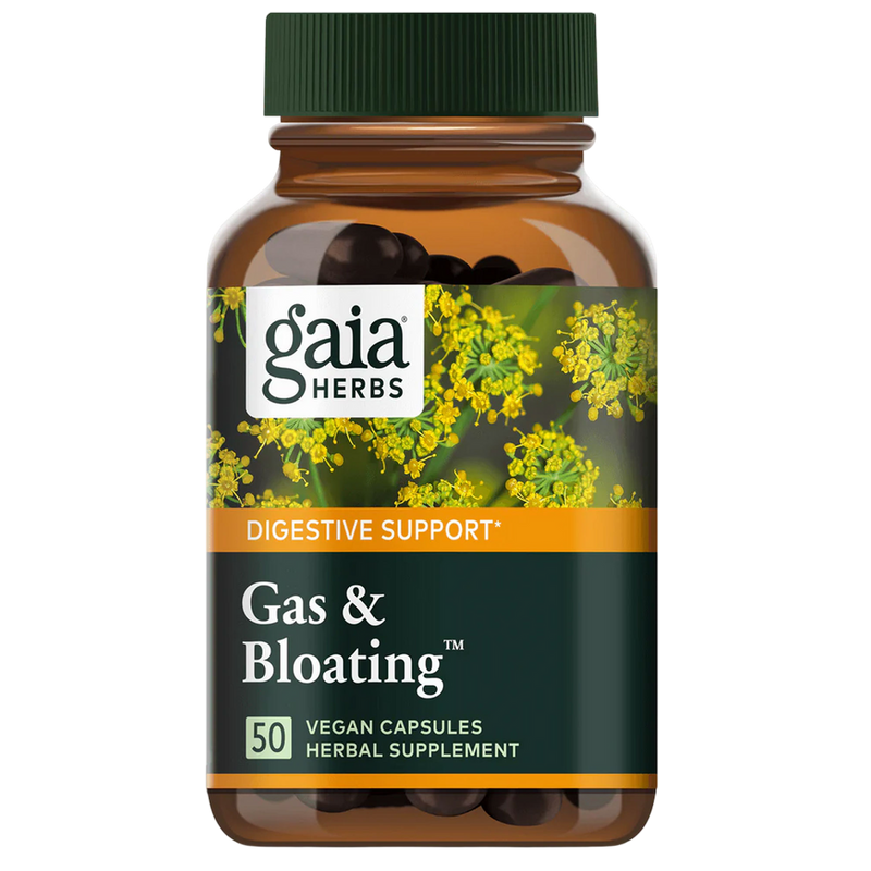 Gaia Herbs - Gas and Bloating Capsules