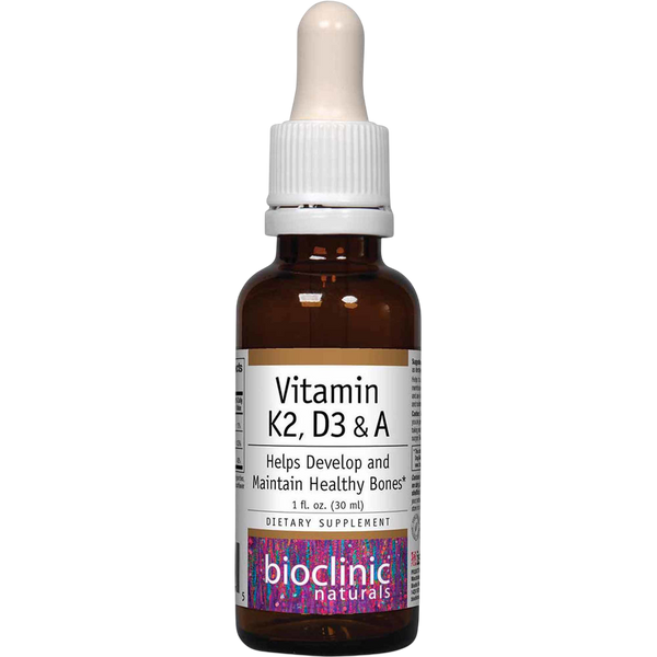 Bioclinic Naturals - Vitamin K2, D3 & A