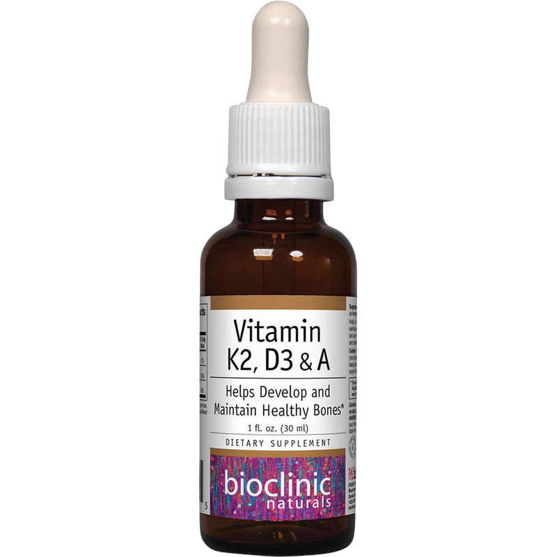 Bioclinic Naturals - Vitamin K2, D3 & A