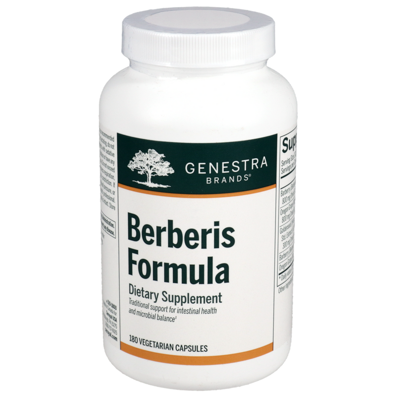 Seroyal/Genestra - Berberis Formula 180 capsules