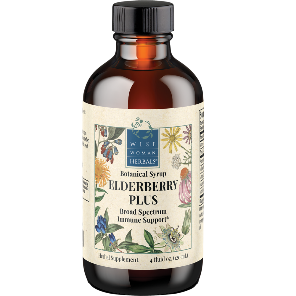Wise Woman Herbals - Elderberry Plus Syrup 120 Milliliters