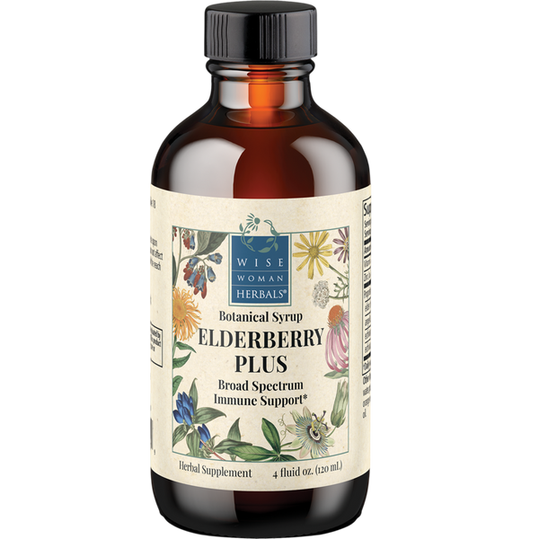 Wise Woman Herbals - Elderberry Plus Syrup 120 Milliliters