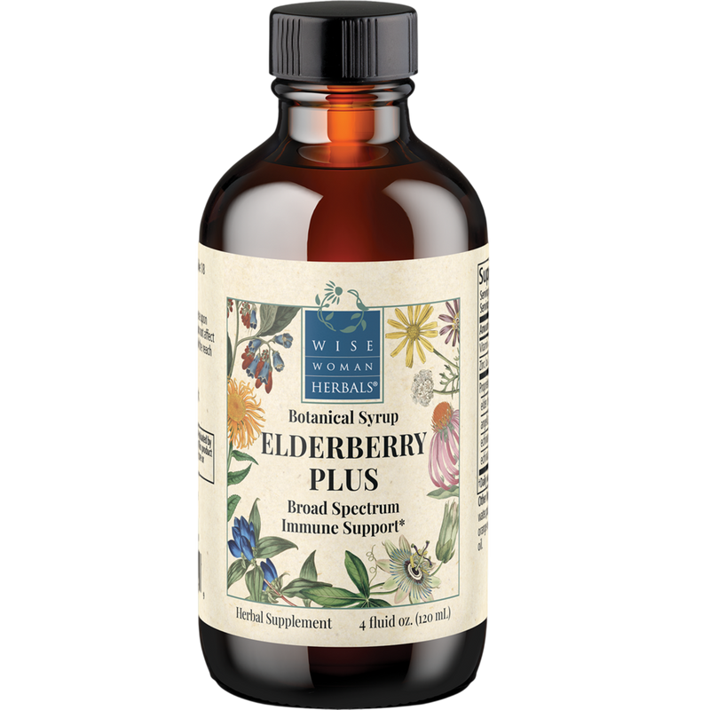 Wise Woman Herbals - Elderberry Plus Syrup 120 Milliliters
