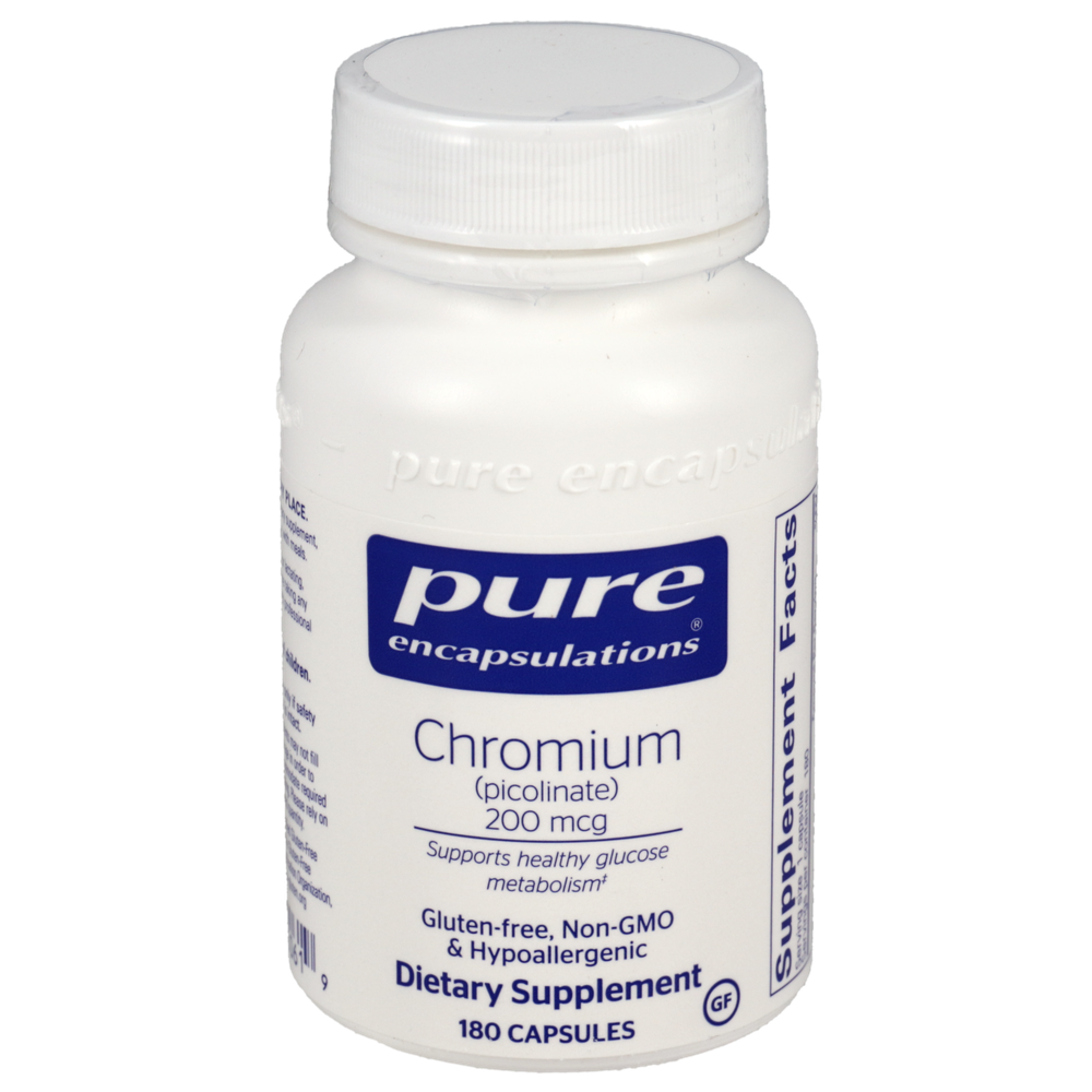 Pure Encapsulations - Chromium (Picolinate) 200mcg 180 capsules
