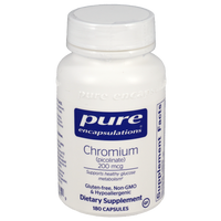 Pure Encapsulations - Chromium (Picolinate) 200mcg 180 capsules