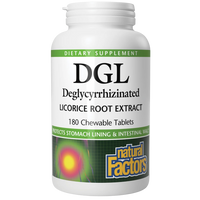 Natural Factors - DGL 400mg 10:1 Extract