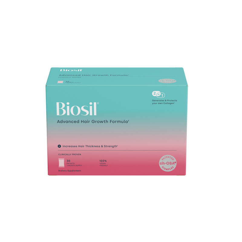 Biosil® - Advanced Hair Growth – ch-OSA®, Biotin & AnaGain® for Fuller, Stronger Hair