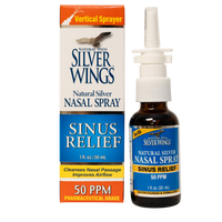 Natural Path Silver Wings - Colloidal Silver Sinus Relief 50 PPM