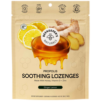 Beekeeper's Naturals - Lozenge, Ginger Lemon