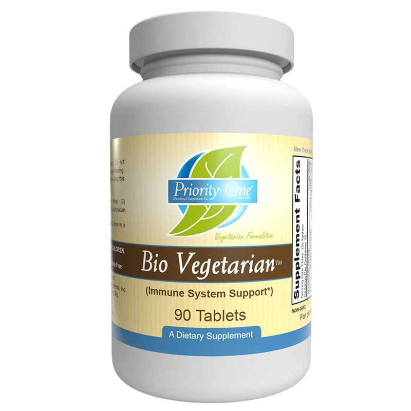 Priority One - Bio Vegetarian 90 tablets