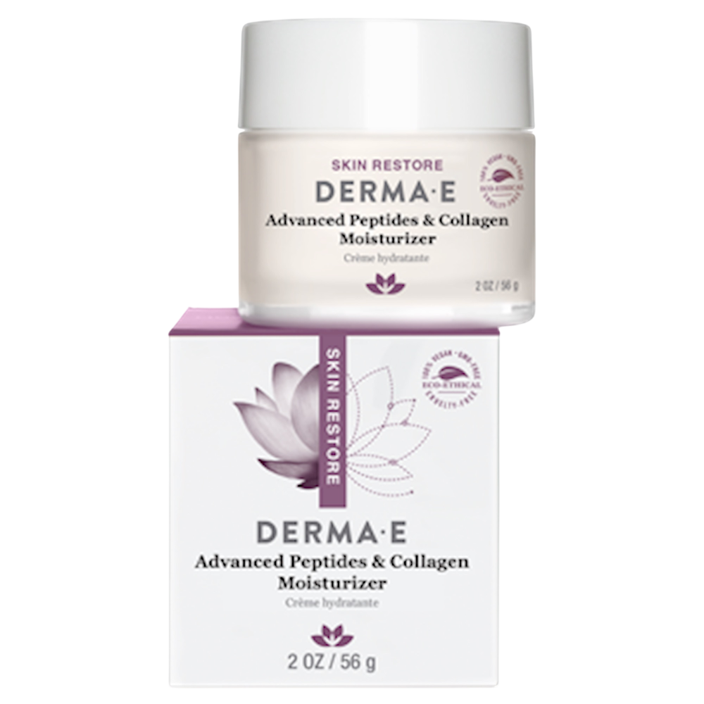 DermaE Natural Bodycare - Advanced Peptides & Collagen Moisturizer