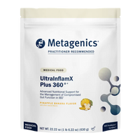 Metagenics - UltraInflamX Plus 360°®, Pineapple Banana 630 Grams