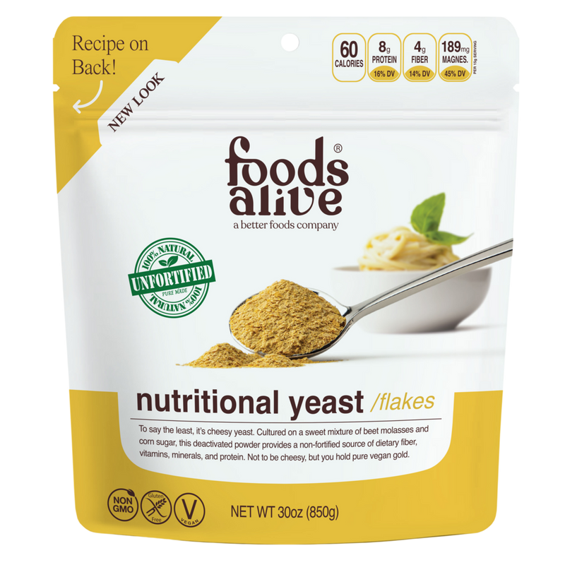 Foods Alive - Nutritional Yeast Unfortified 30 Ounces